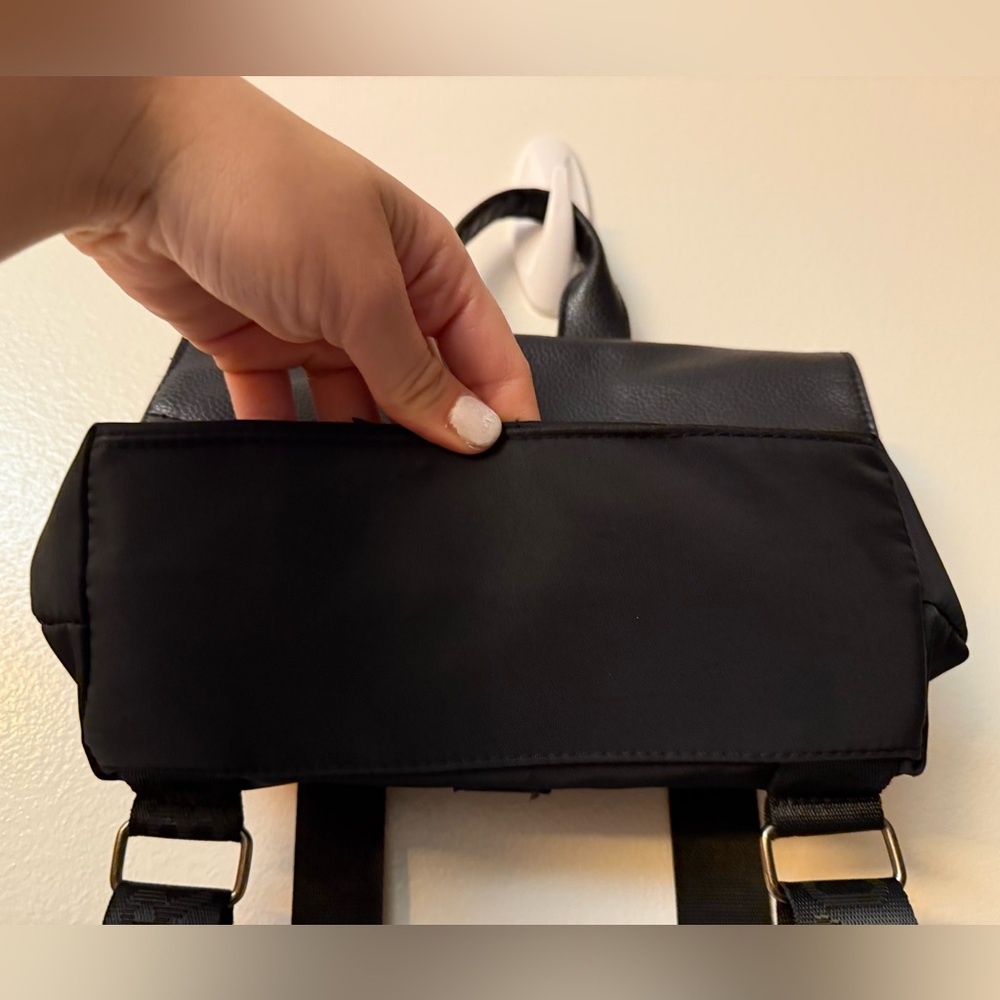 Botkier New York Black Mini Backpack with Leather Flap | EUC - Picture 4 of 4